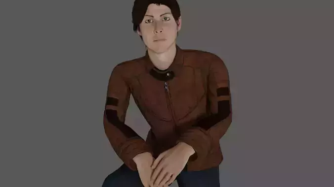 Rigged Male Character 34