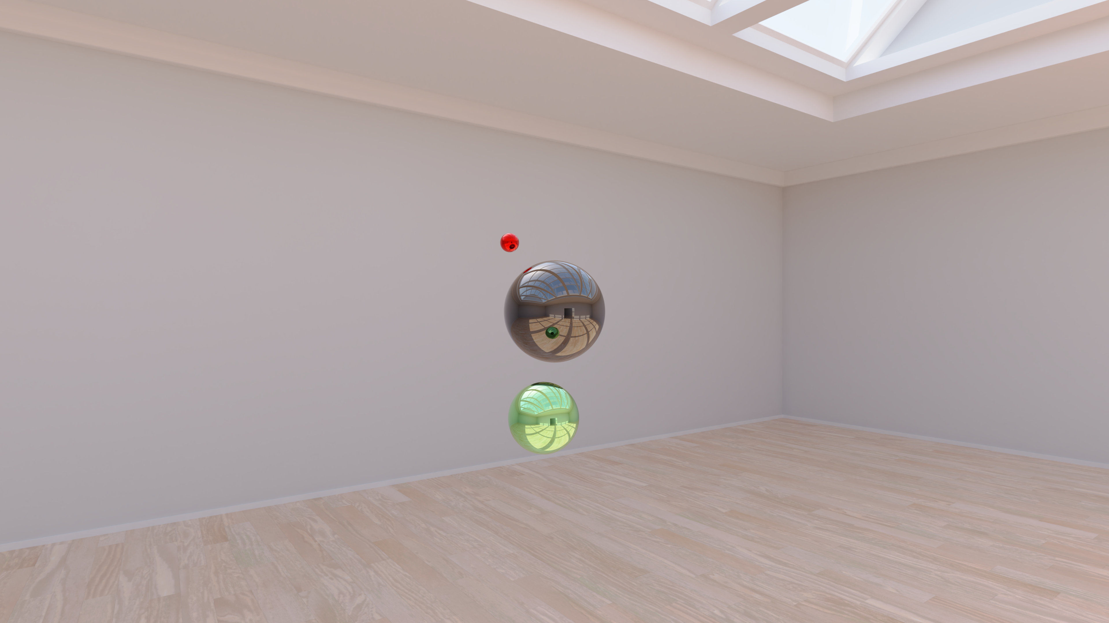 HDRI - Art Museum Gallery Interior 22 - 16384x8192 Texture_14