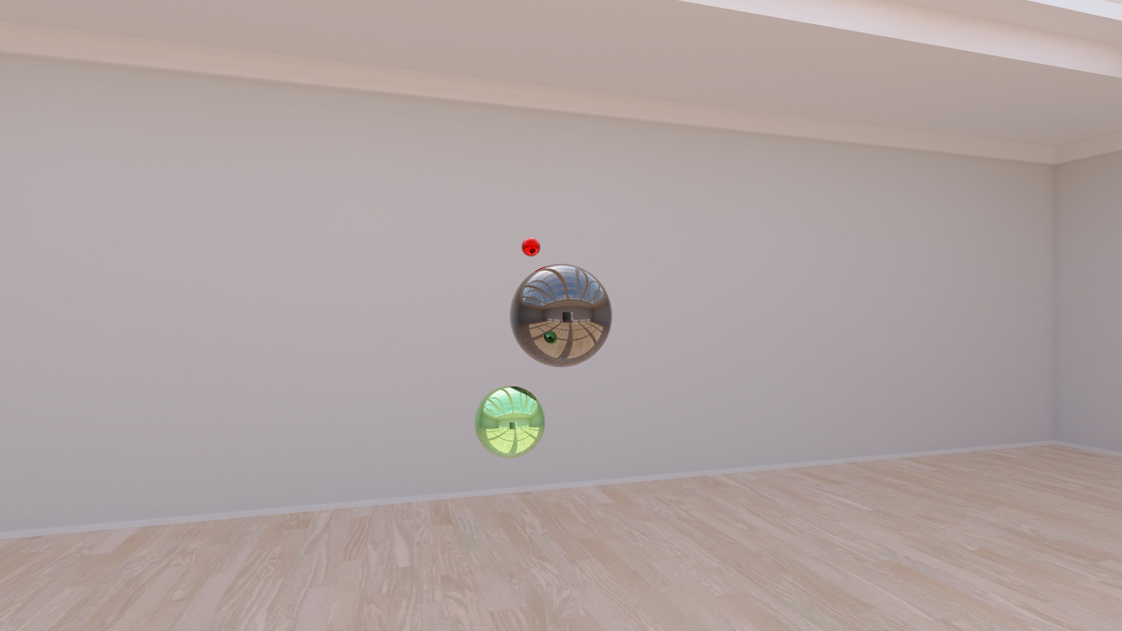 HDRI - Art Museum Gallery Interior 22 - 16384x8192 Texture_15