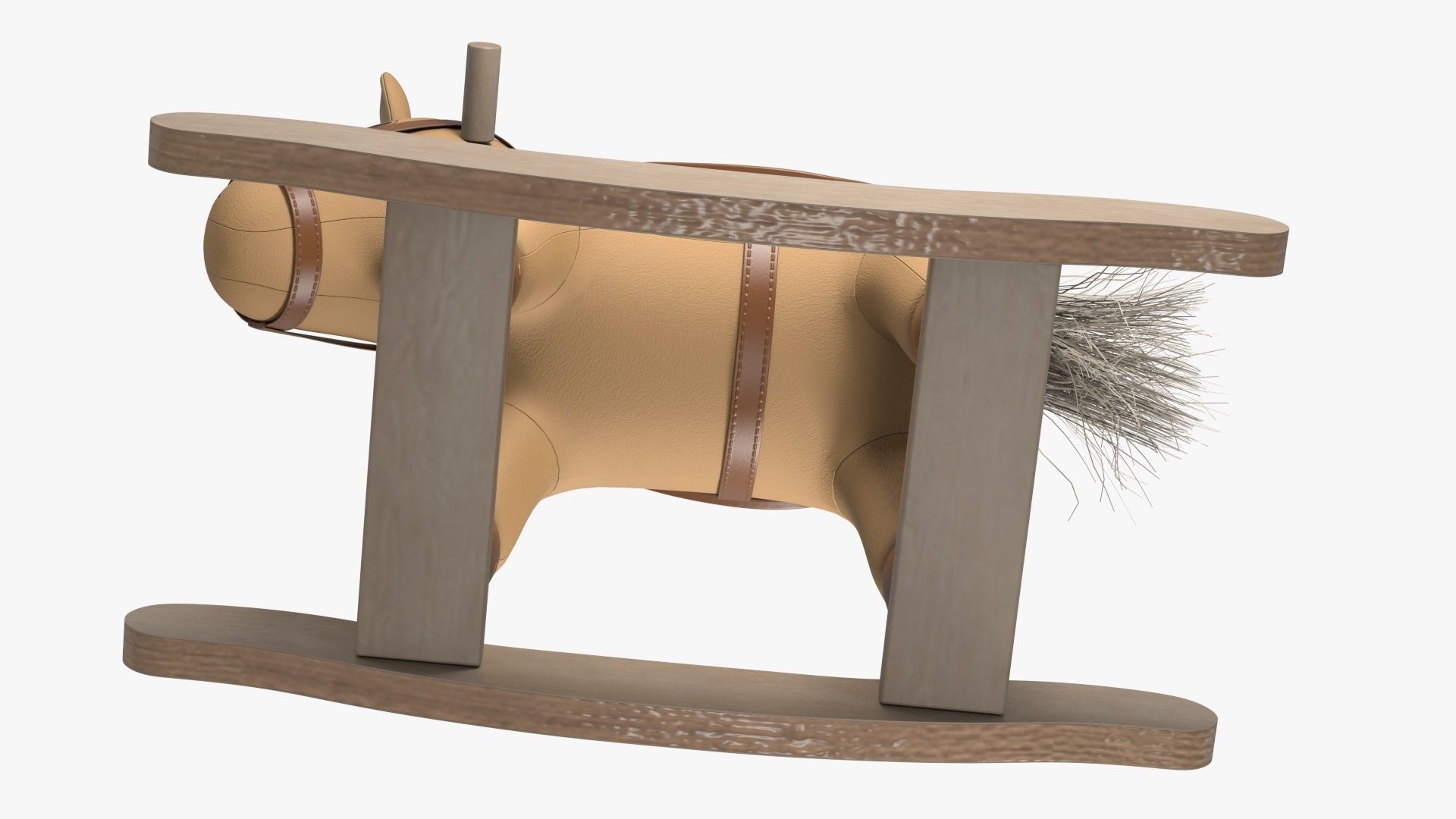 Baby Rocking Horse 3D model_9