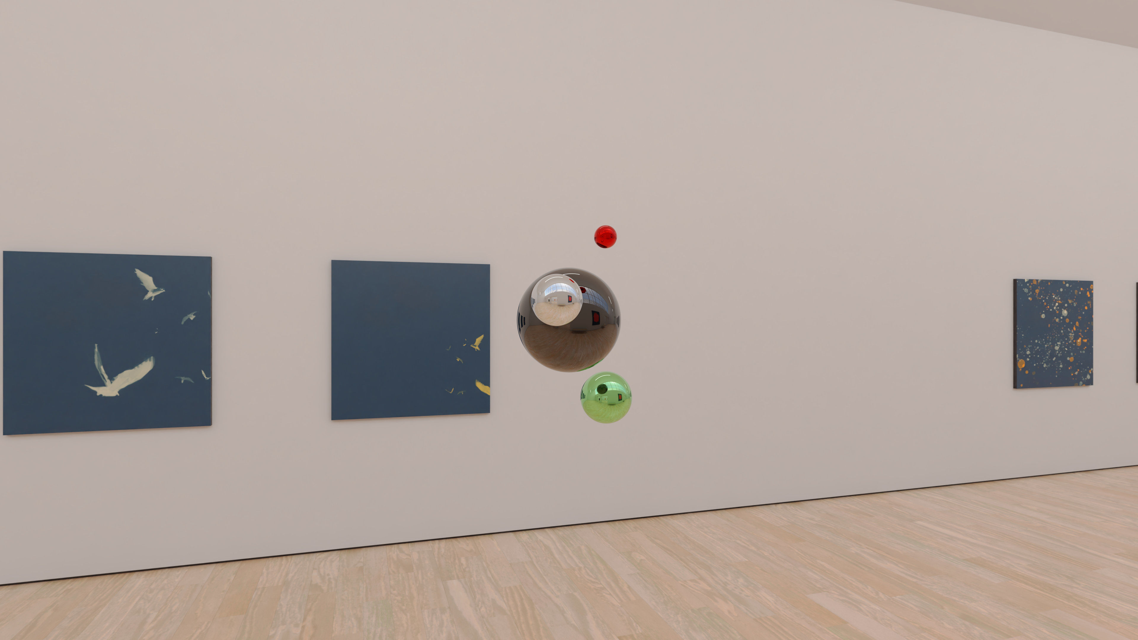 HDRI - Art Museum Gallery Interior 23 v1 - 16384x8192 Texture_5