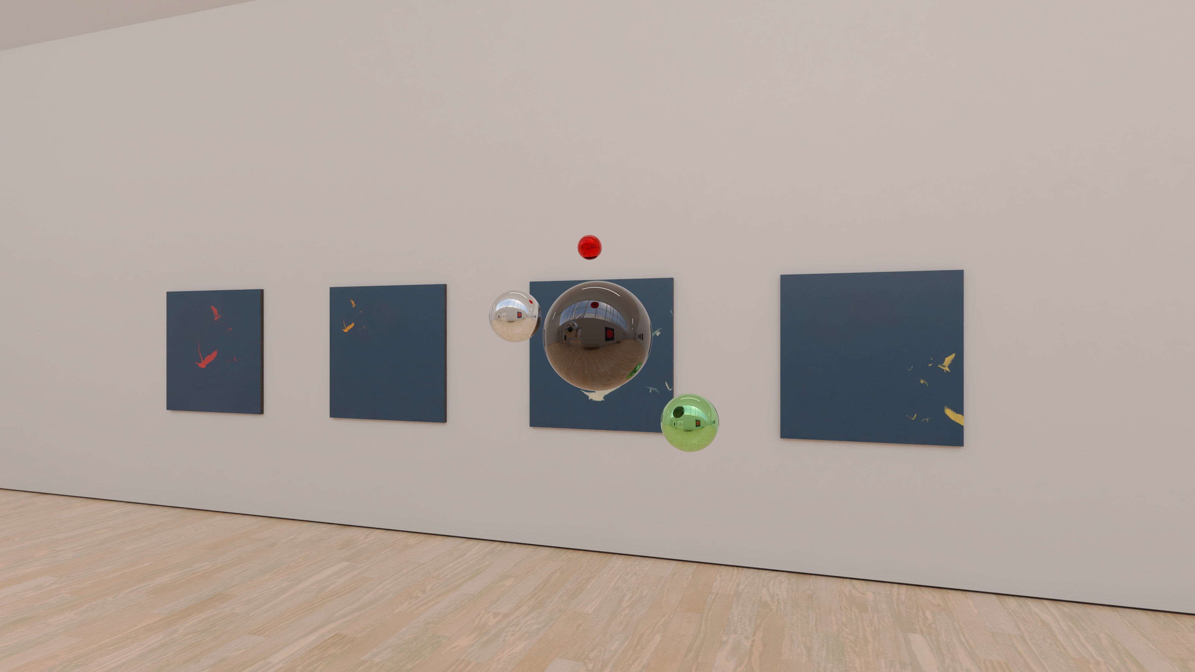 HDRI - Art Museum Gallery Interior 23 v1 - 16384x8192 Texture_7