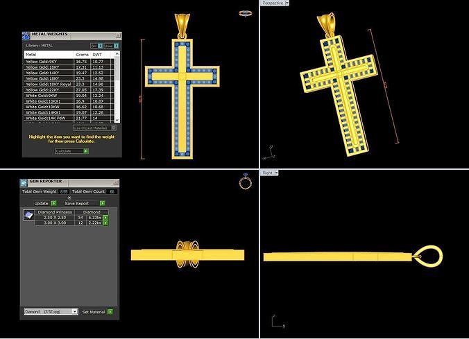 PENDANTS  BIG CROSS FOR MEN  3D print model
