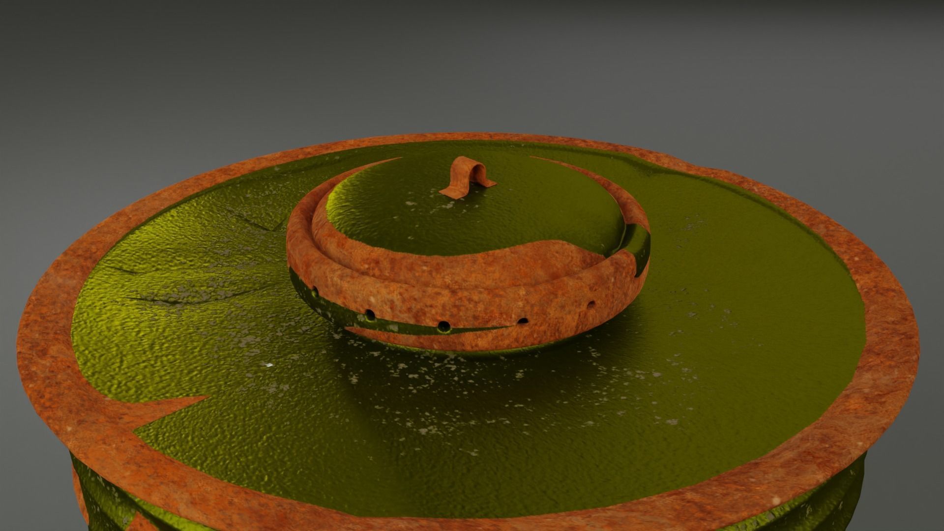 Large Air Filters for shelter vent Low-poly 3D model_3