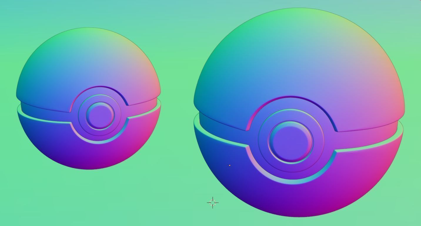 Pookie ball 3d model Low-poly 3D model_3