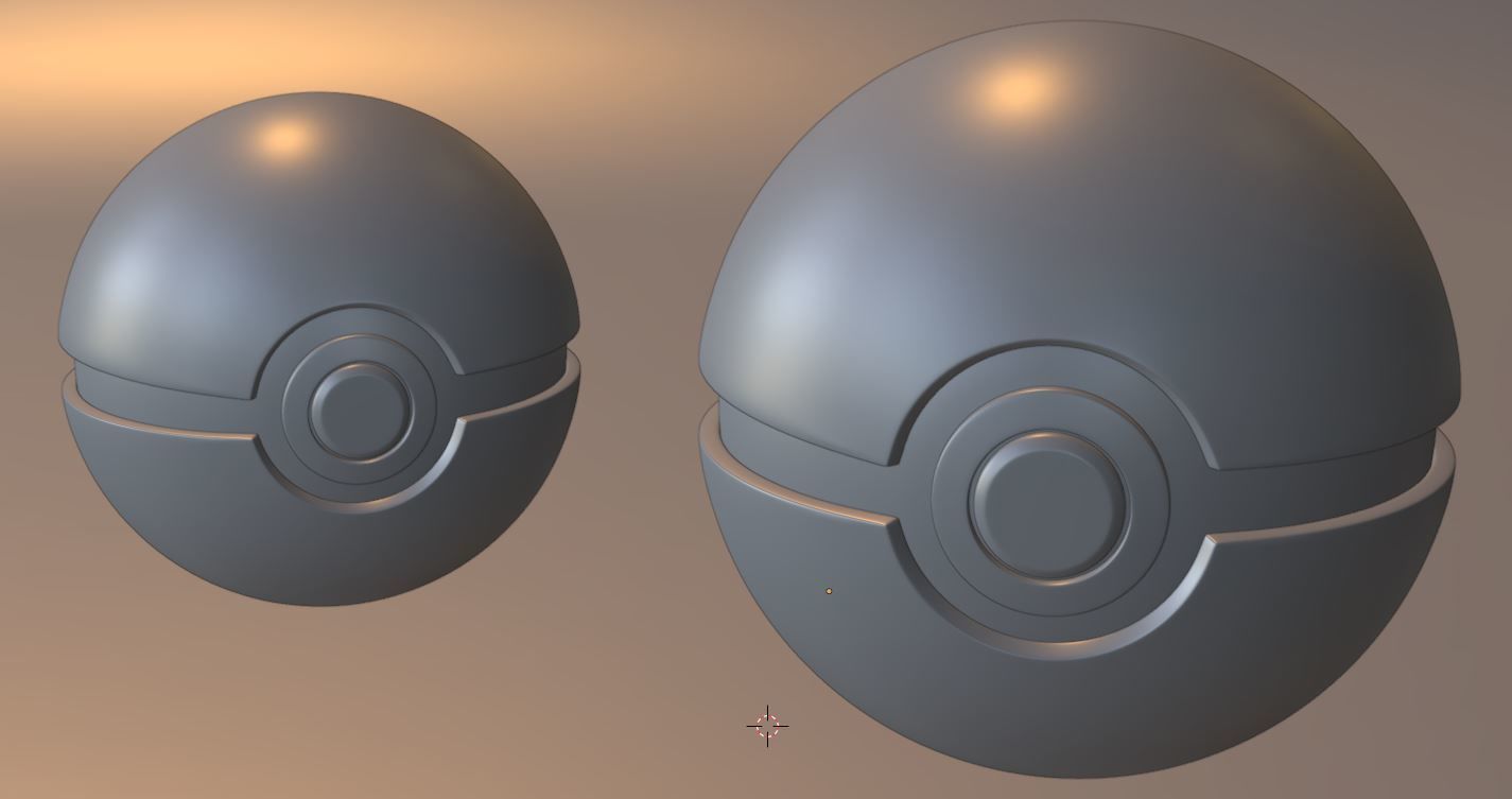 Pookie ball 3d model Low-poly 3D model_4