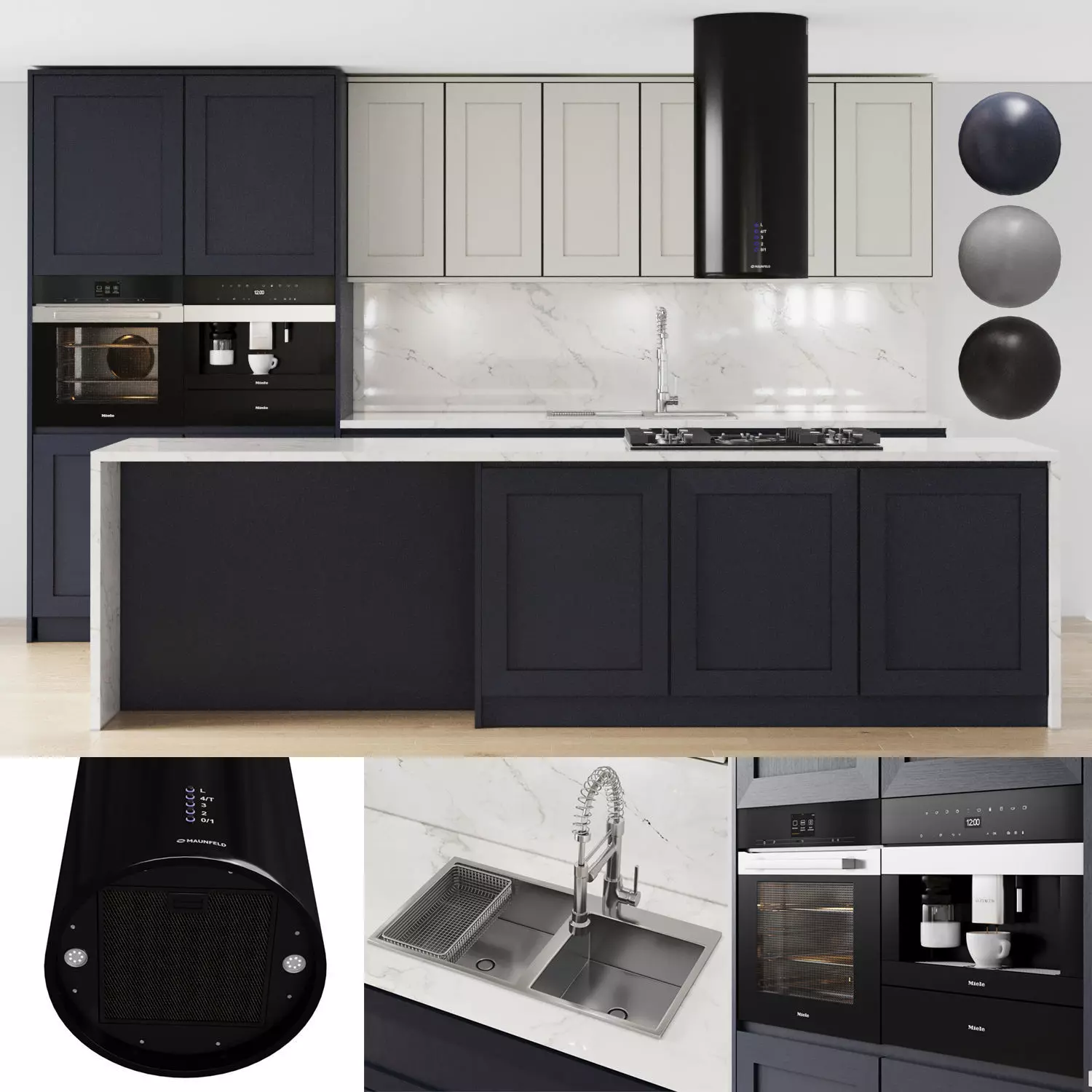 Kitchen 023 3D model_0