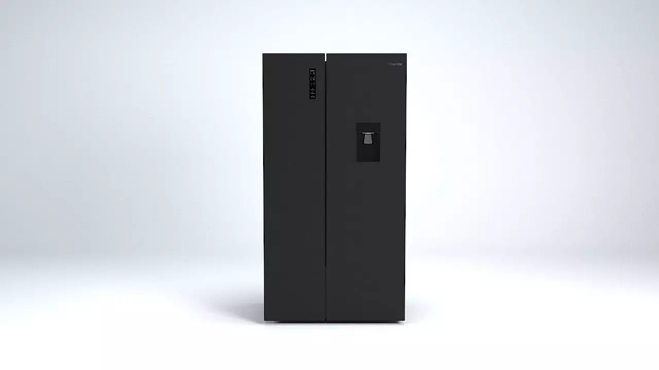 HISENSE FRIDGE 3D model_0