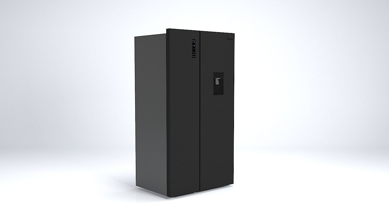 HISENSE FRIDGE 3D model_1