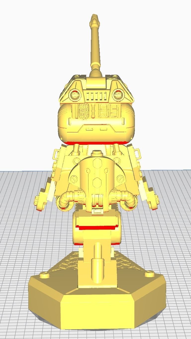 MACROSS VF-1A BUST 3D print model_11