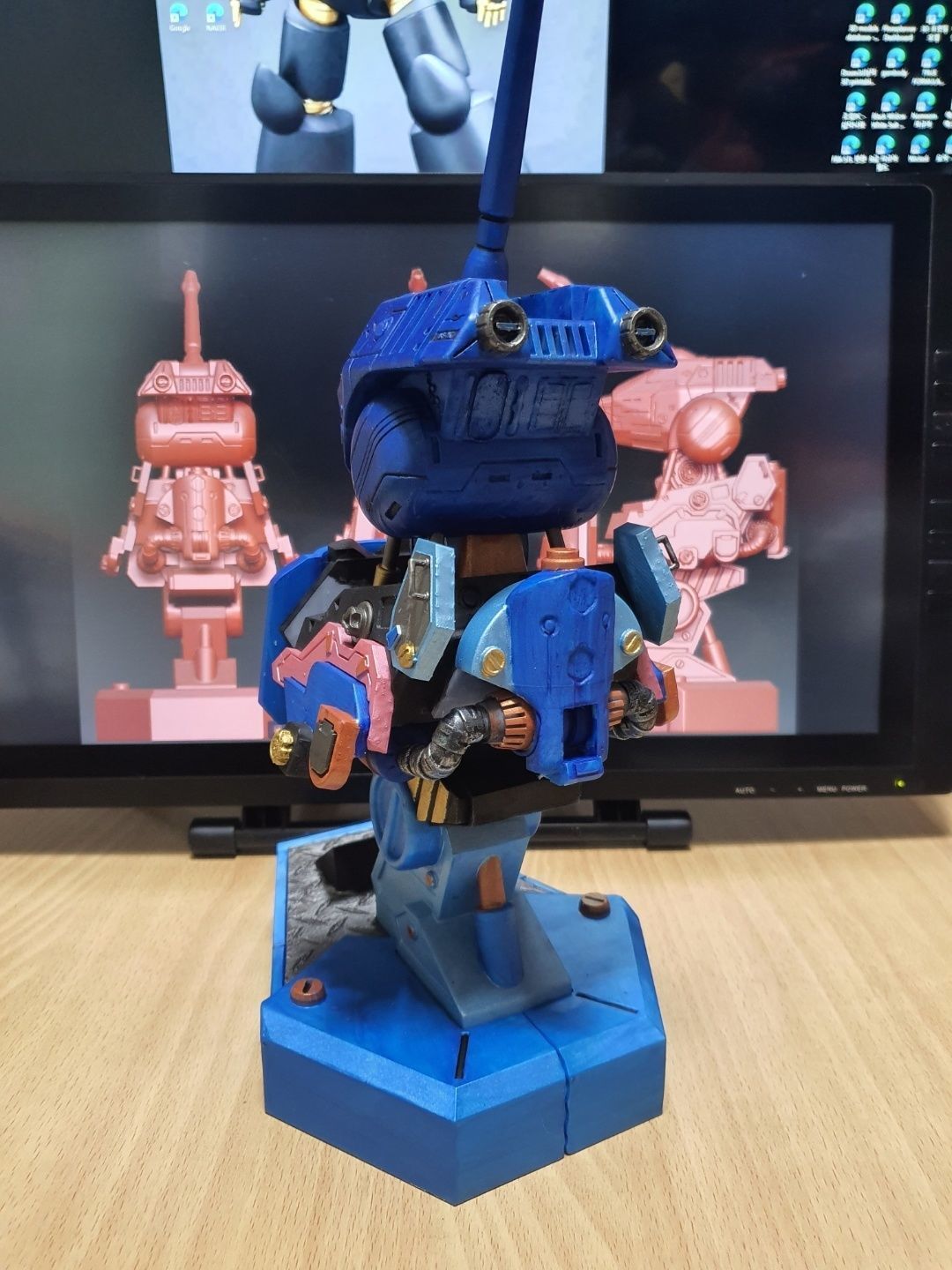 MACROSS VF-1A BUST 3D print model_3