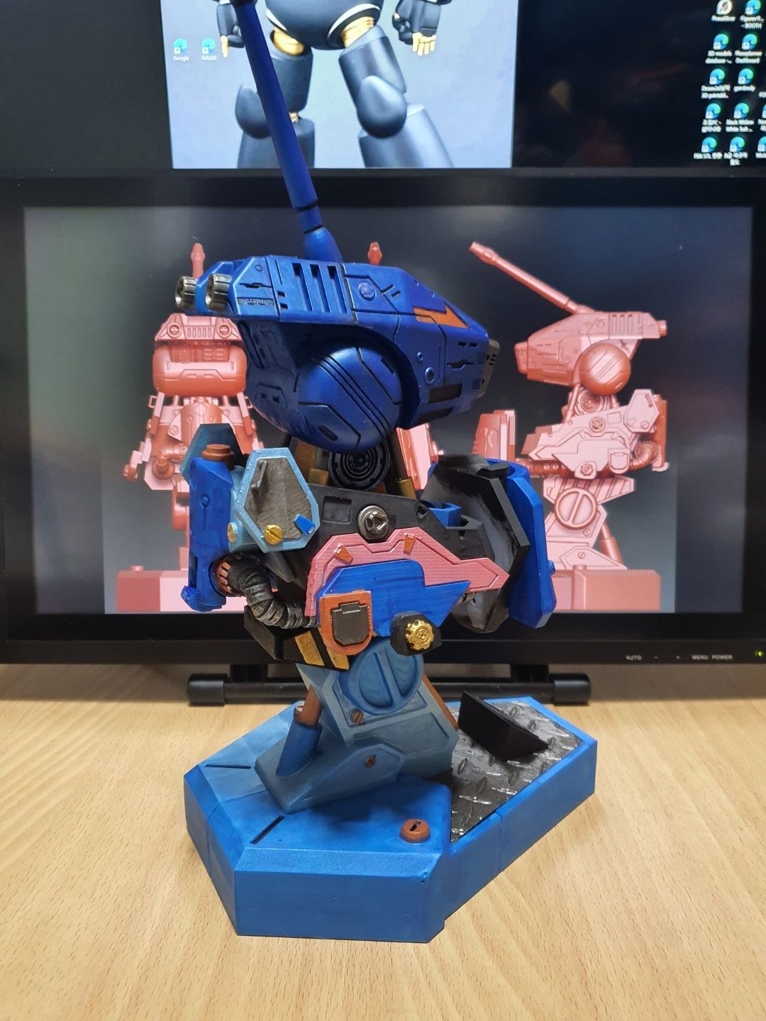 MACROSS VF-1A BUST 3D print model_4