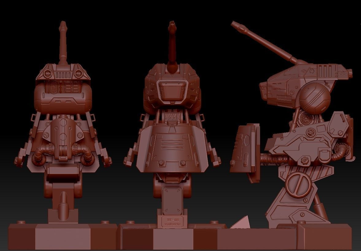 MACROSS VF-1A BUST 3D print model_6