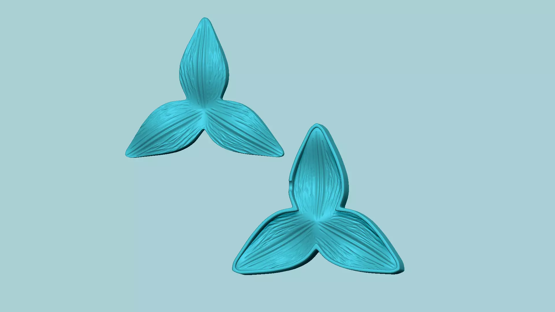 Asian Lily Flower - Molding Arrangement EVA Foam Craft 3D print model_0