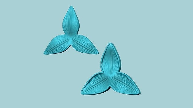 Asian Lily Flower - Molding Arrangement EVA Foam Craft 3D print model
