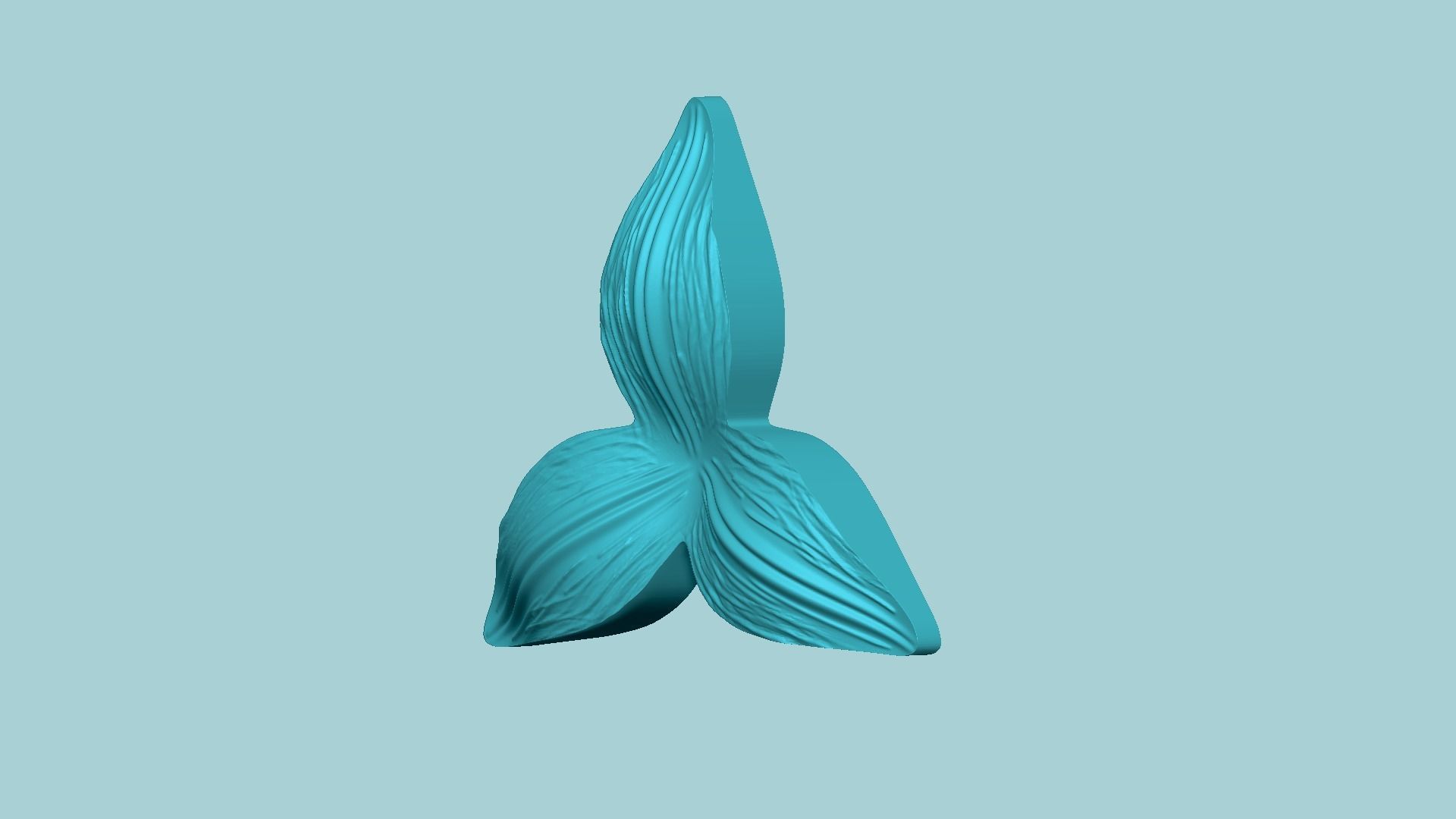 Asian Lily Flower - Molding Arrangement EVA Foam Craft 3D print model_3