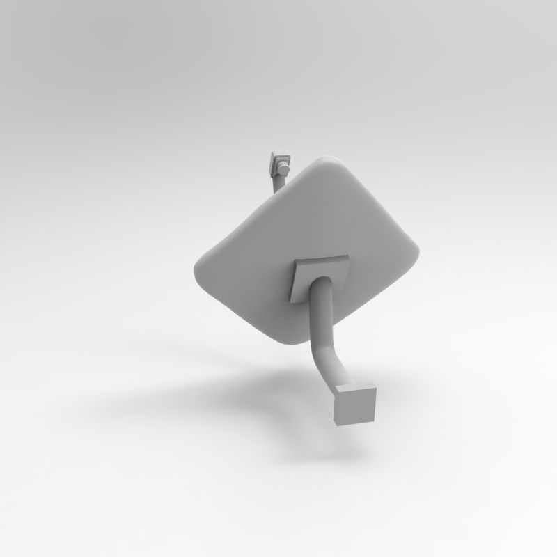 Satellite Dish Parabolic antenna 2 TYPES - 1-35 scale accessory 3D print model_20