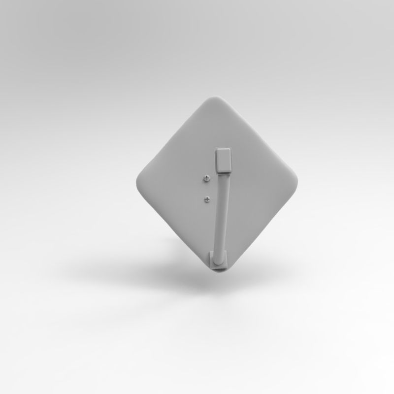 Satellite Dish Parabolic antenna 2 TYPES - 1-35 scale accessory 3D print model_28