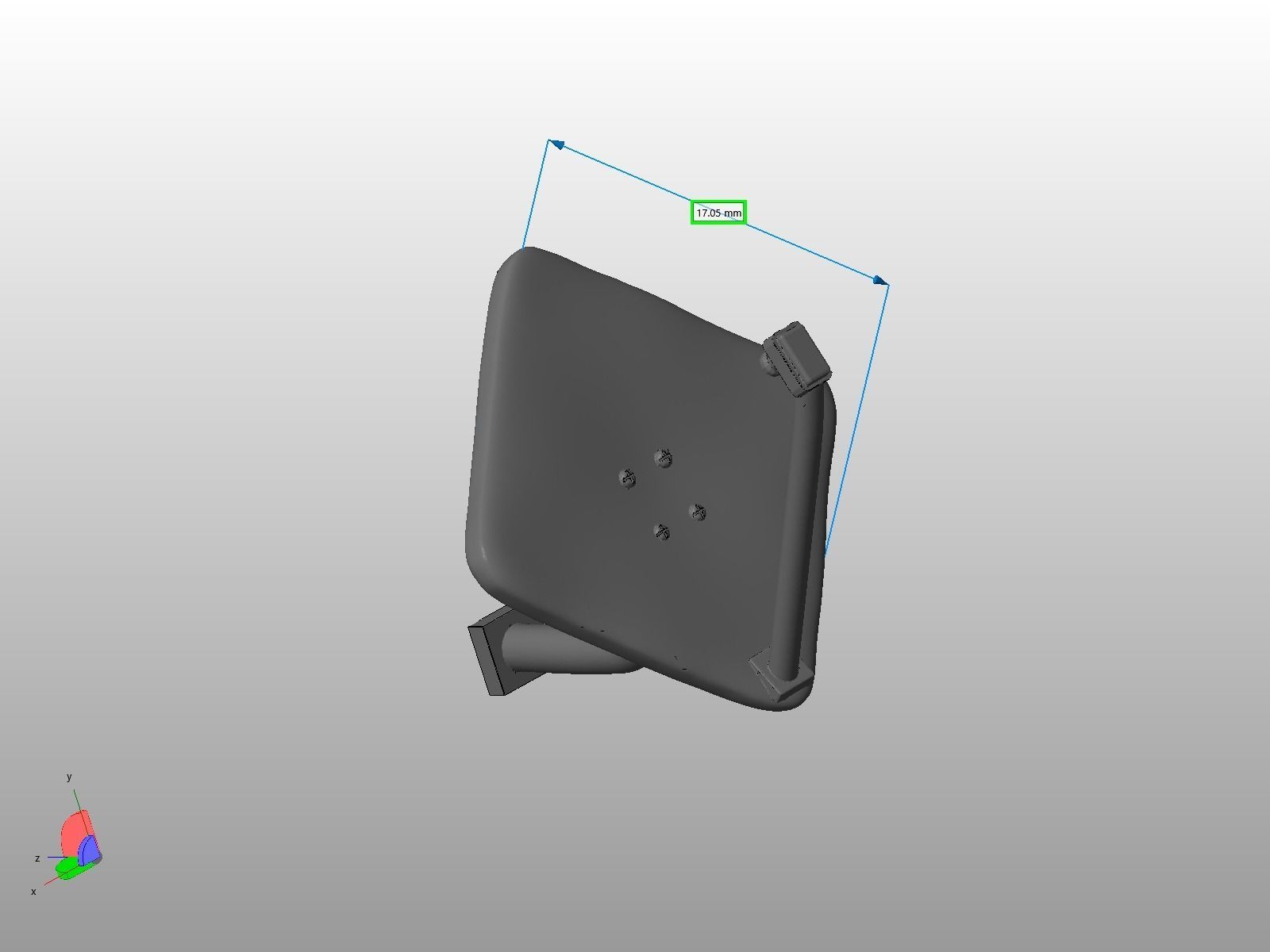 Satellite Dish Parabolic antenna 2 TYPES - 1-35 scale accessory 3D print model_2