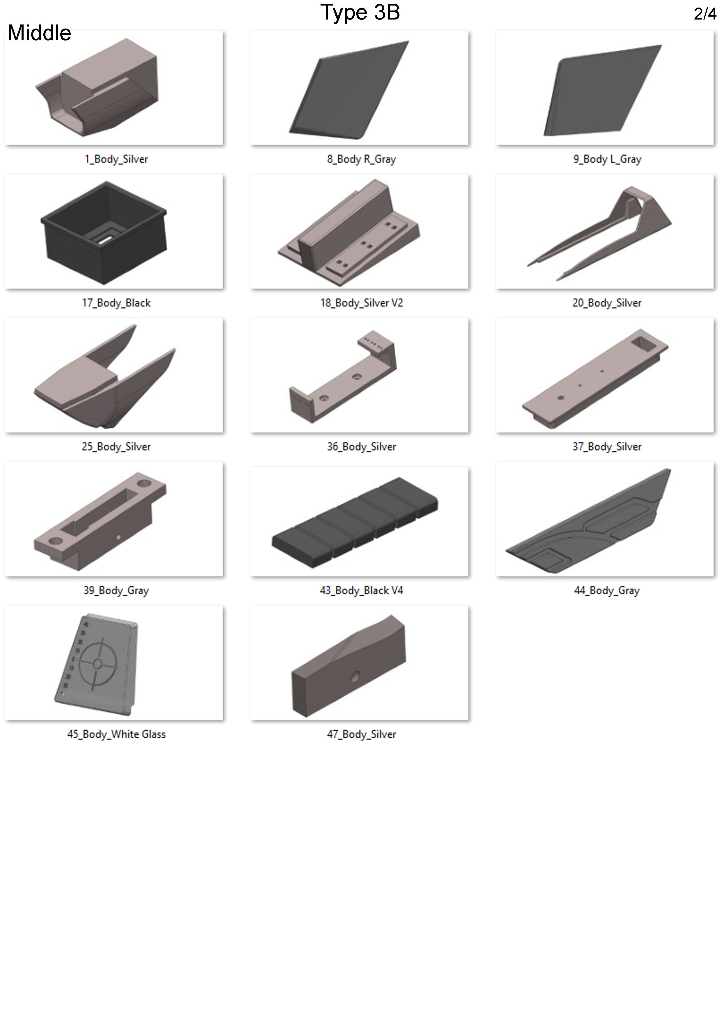 Type 3B Phaser - Star Trek - Printable 3d model - STL files 3D print model_28