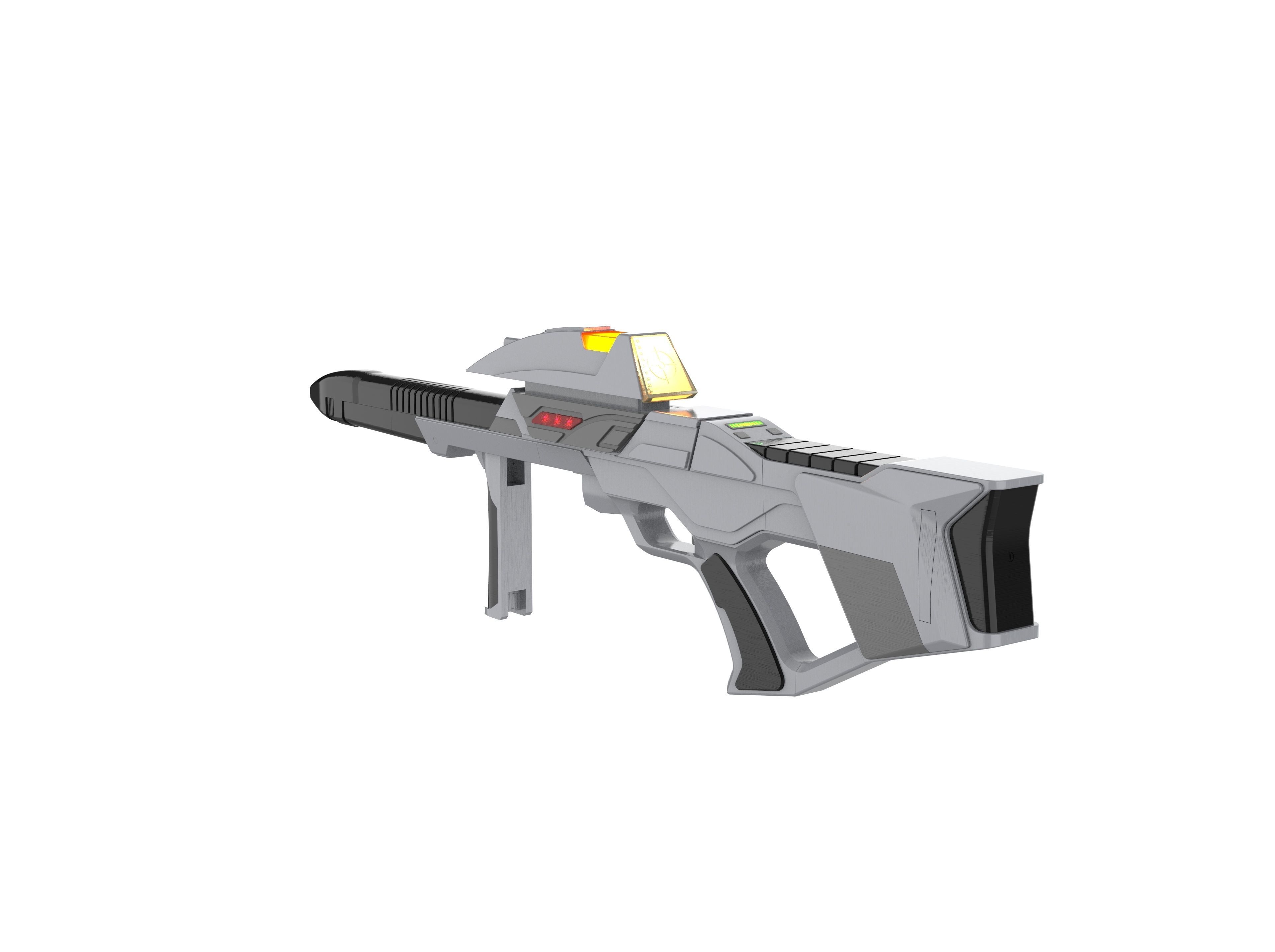 Type 3B Phaser - Star Trek - Printable 3d model - STL files 3D print model_20