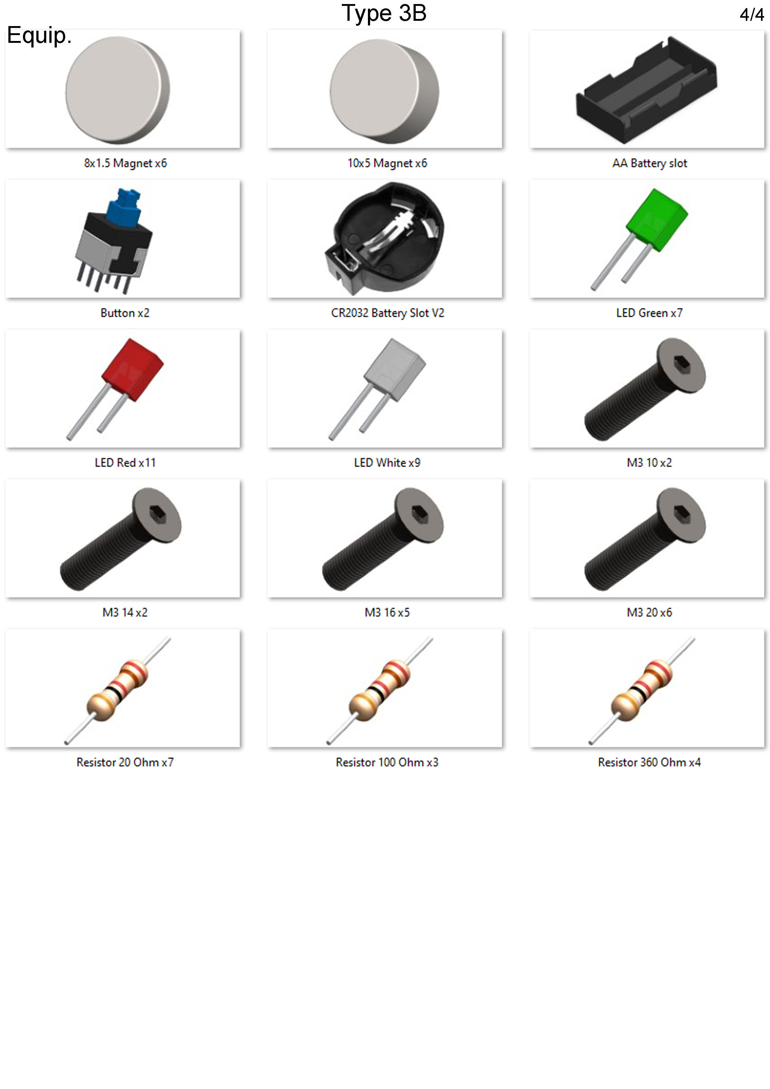 Type 3B Phaser - Star Trek - Printable 3d model - STL files 3D print model_30