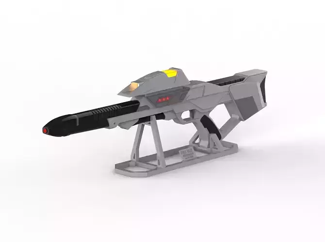 Type 3B Phaser - Star Trek - Printable 3d model - STL files 3D print model