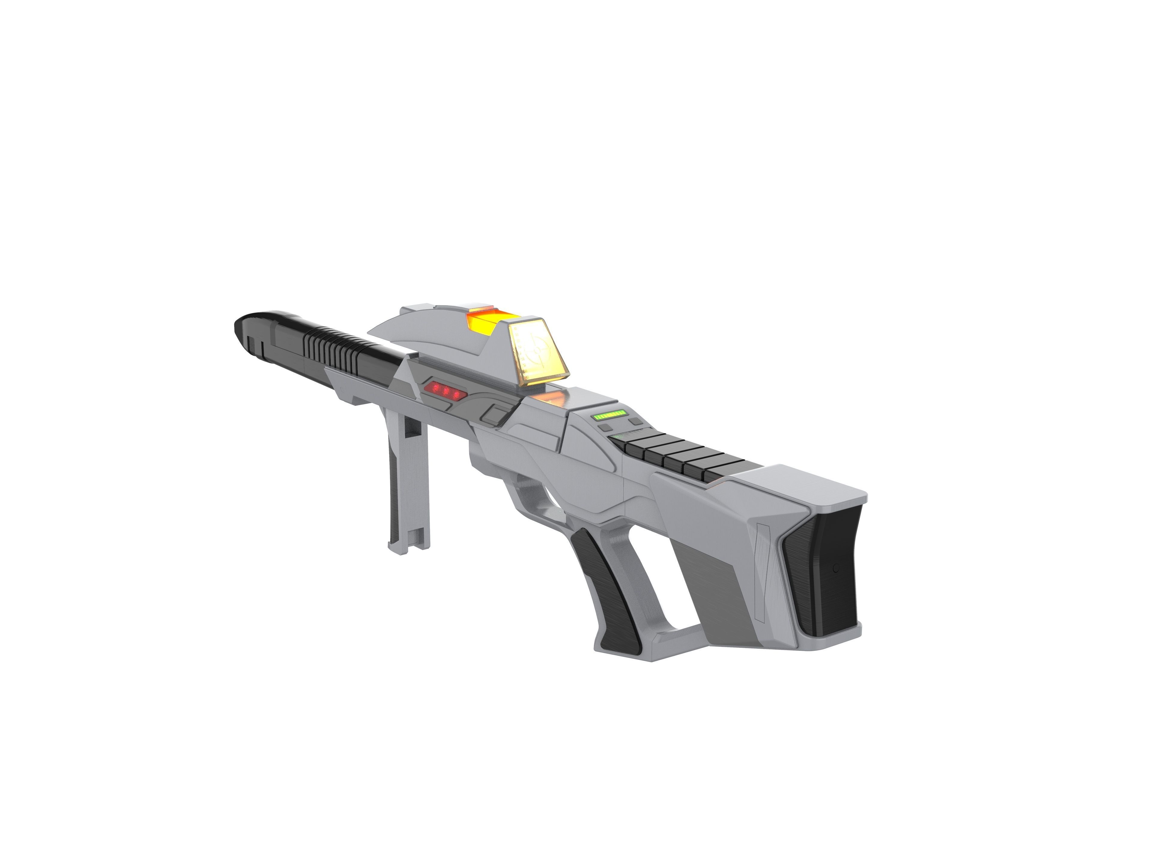Type 3B Phaser - Star Trek - Printable 3d model - STL files 3D print model_23