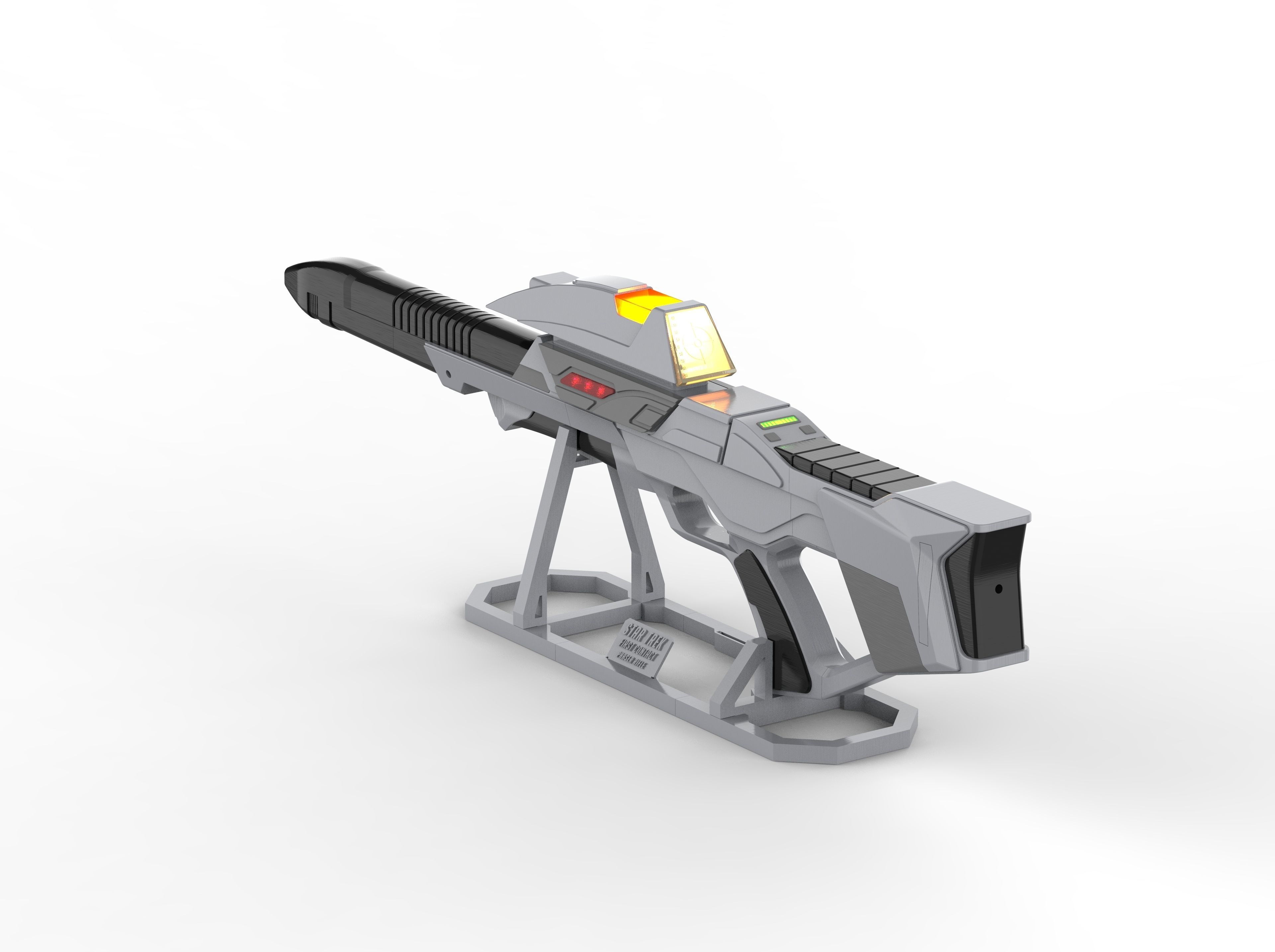 Type 3B Phaser - Star Trek - Printable 3d model - STL files 3D print model_6