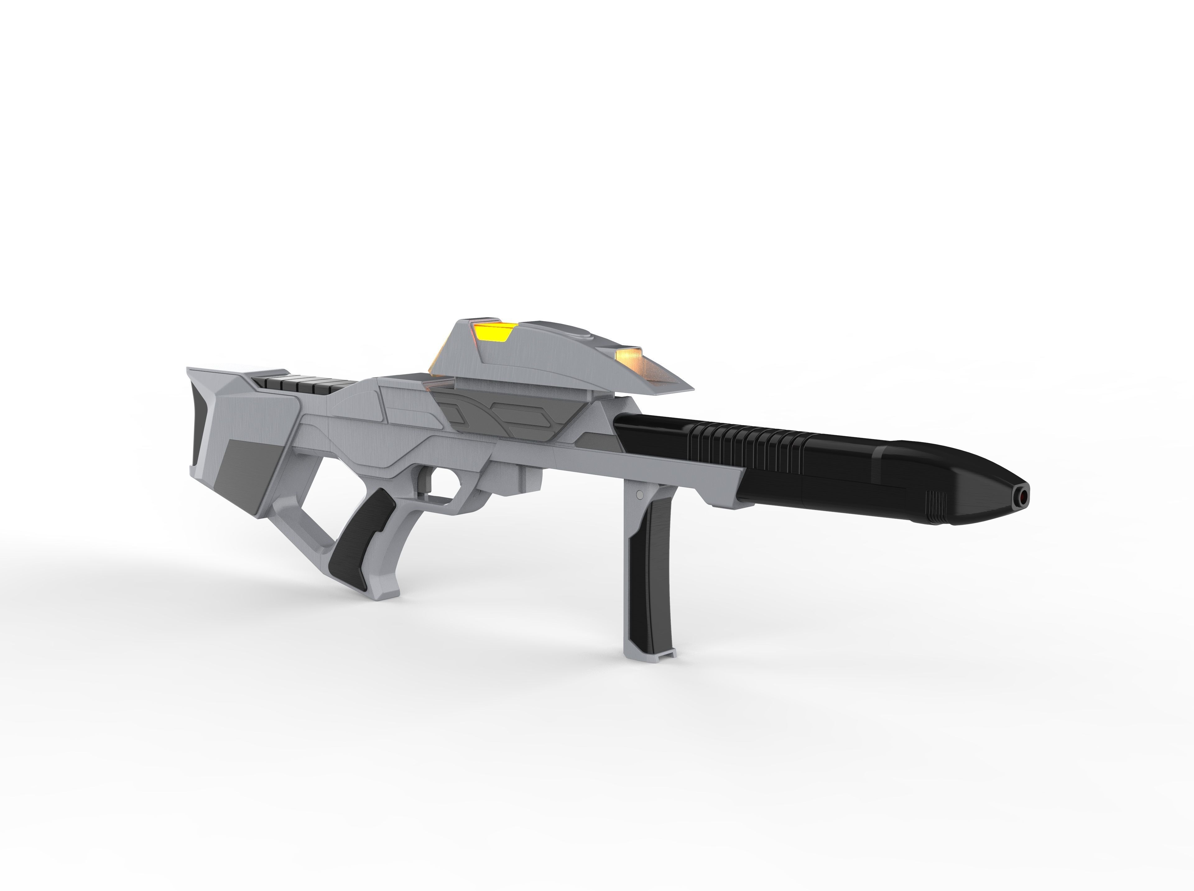 Type 3B Phaser - Star Trek - Printable 3d model - STL files 3D print model_3