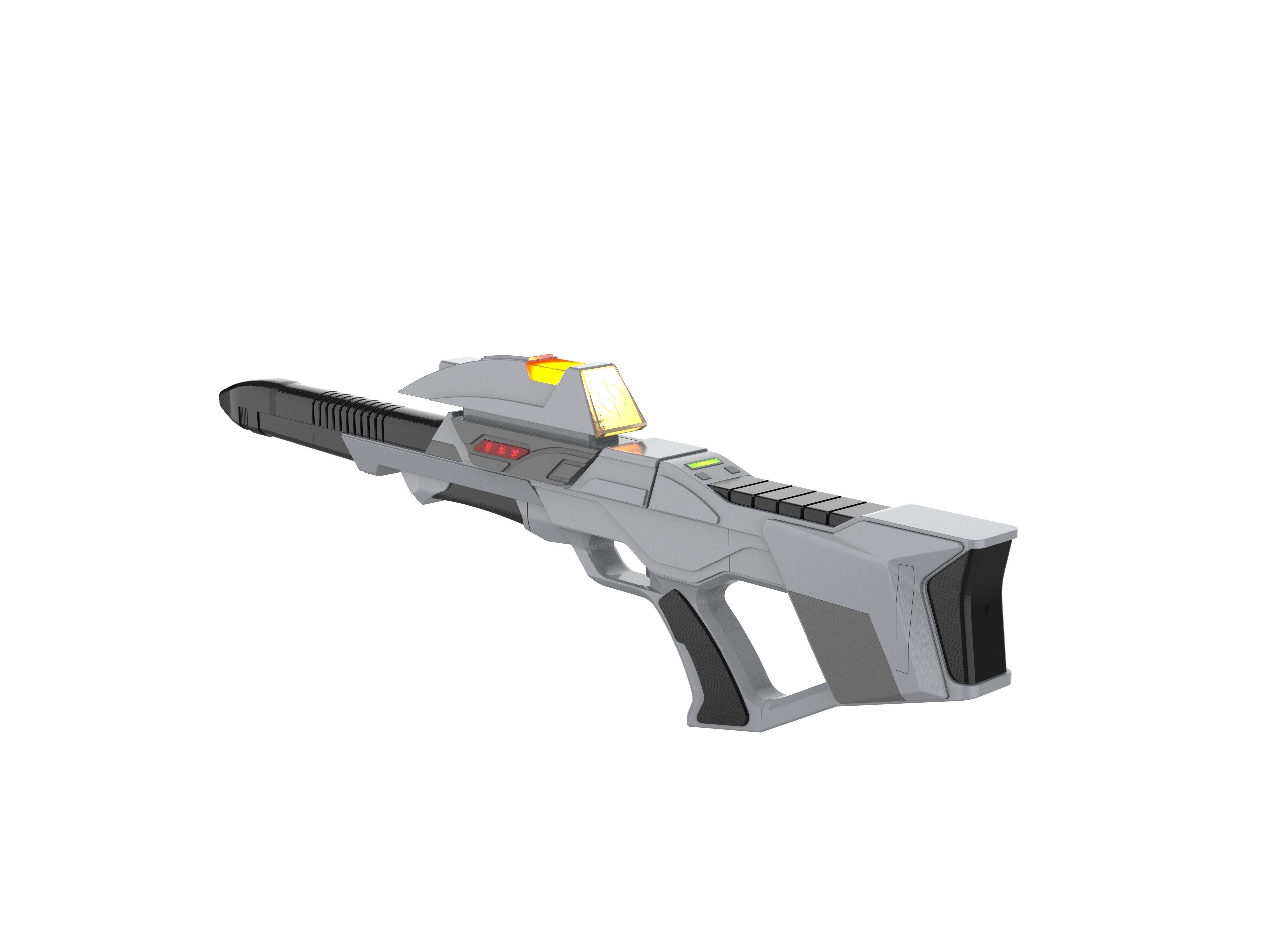 Type 3B Phaser - Star Trek - Printable 3d model - STL files 3D print model_19