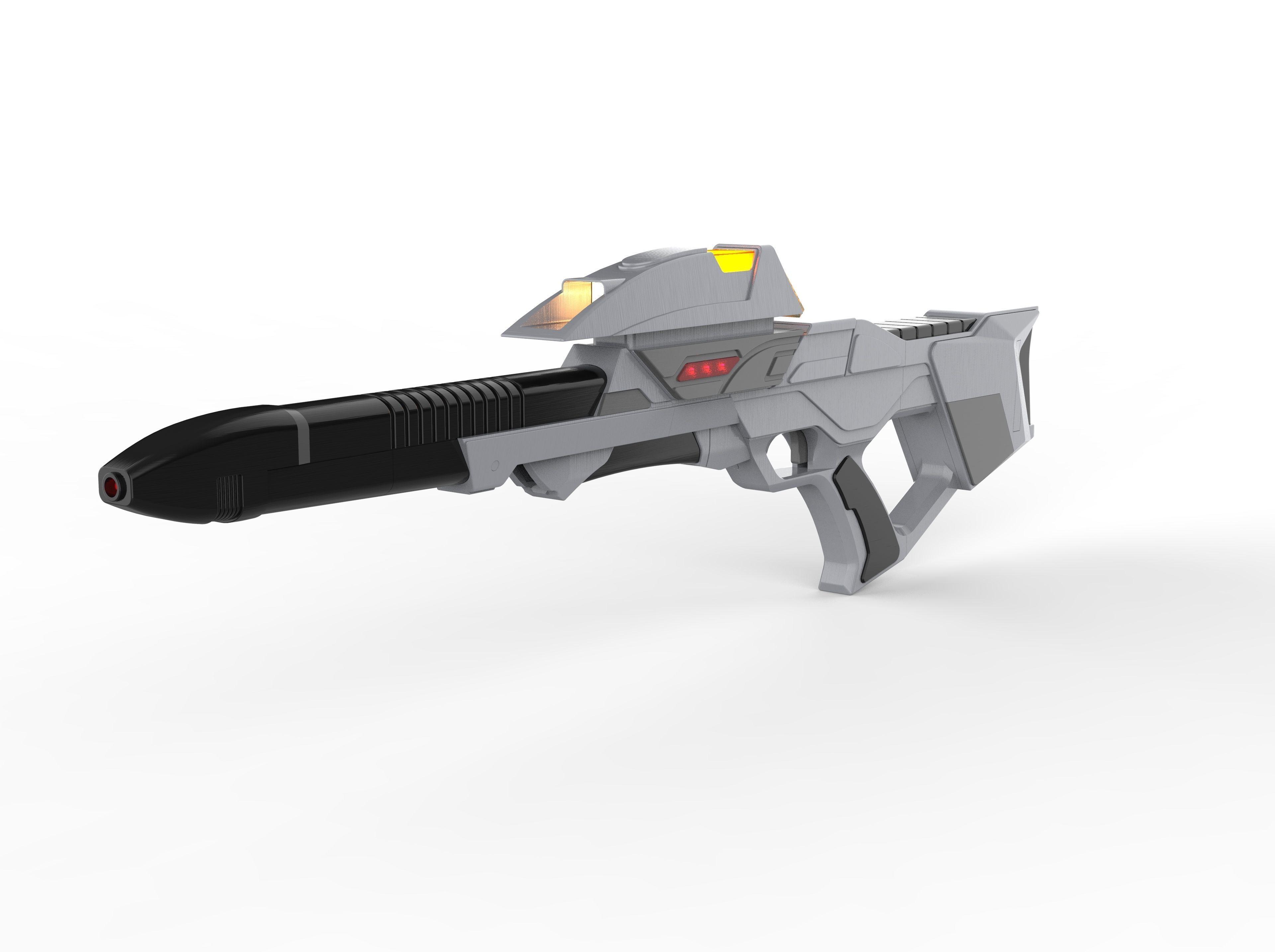 Type 3B Phaser - Star Trek - Printable 3d model - STL files 3D print model_7