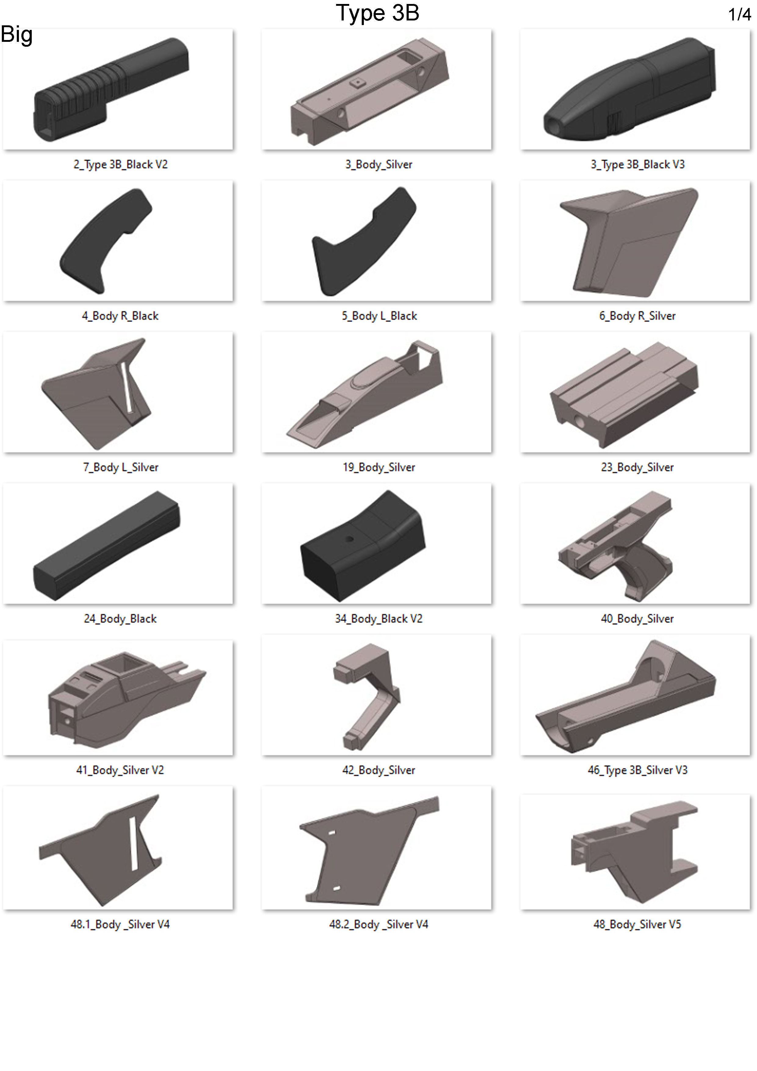 Type 3B Phaser - Star Trek - Printable 3d model - STL files 3D print model_27