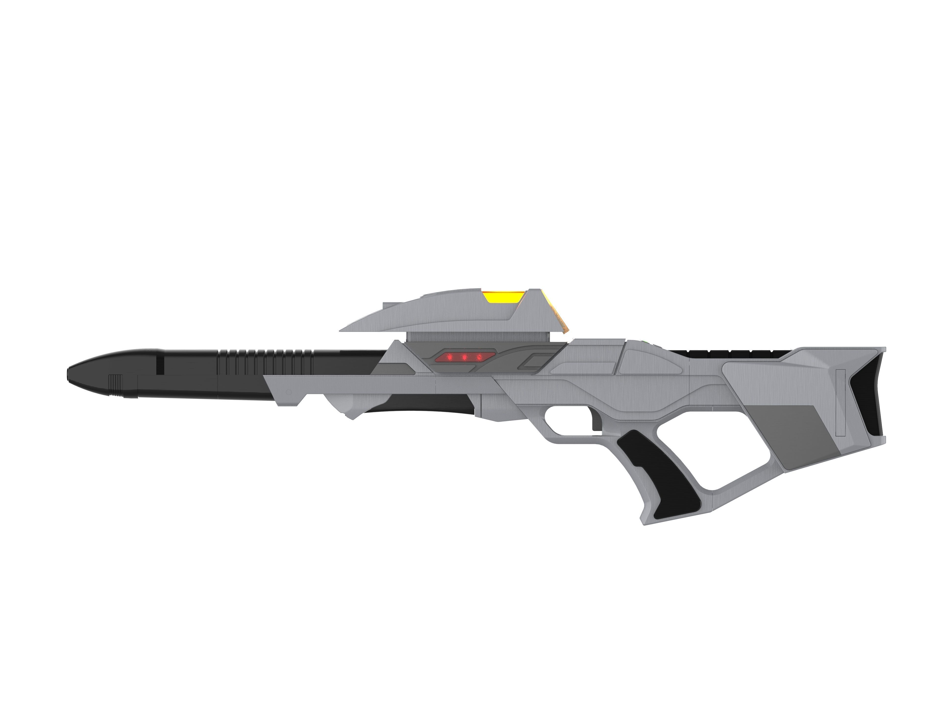 Type 3B Phaser - Star Trek - Printable 3d model - STL files 3D print model_18