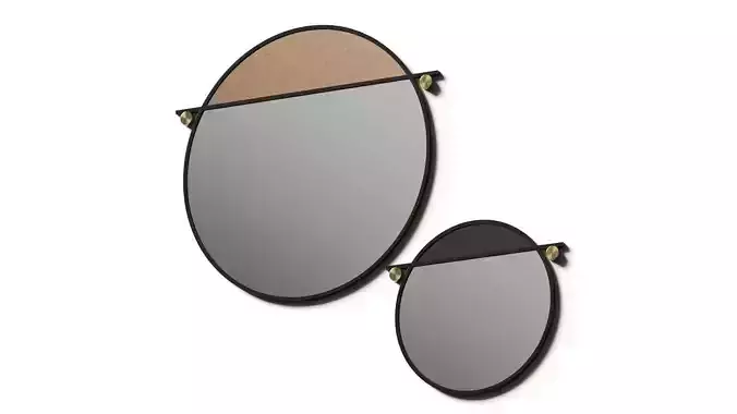 Studio Matter Made Abal Round Mirrors