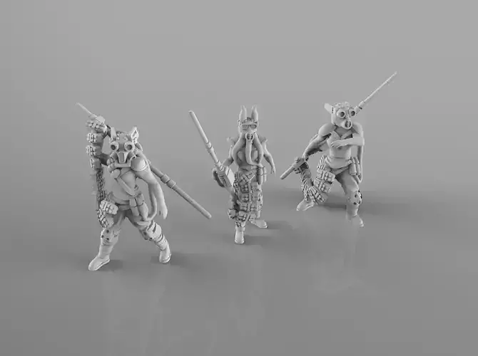 Stormrunners group of warriors