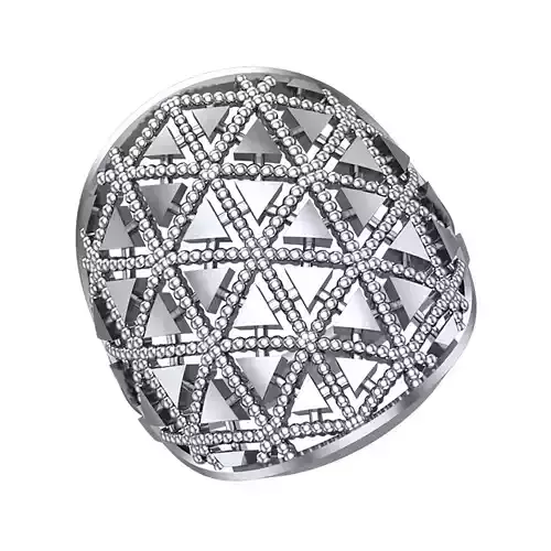 Ring round geometry 3D print model