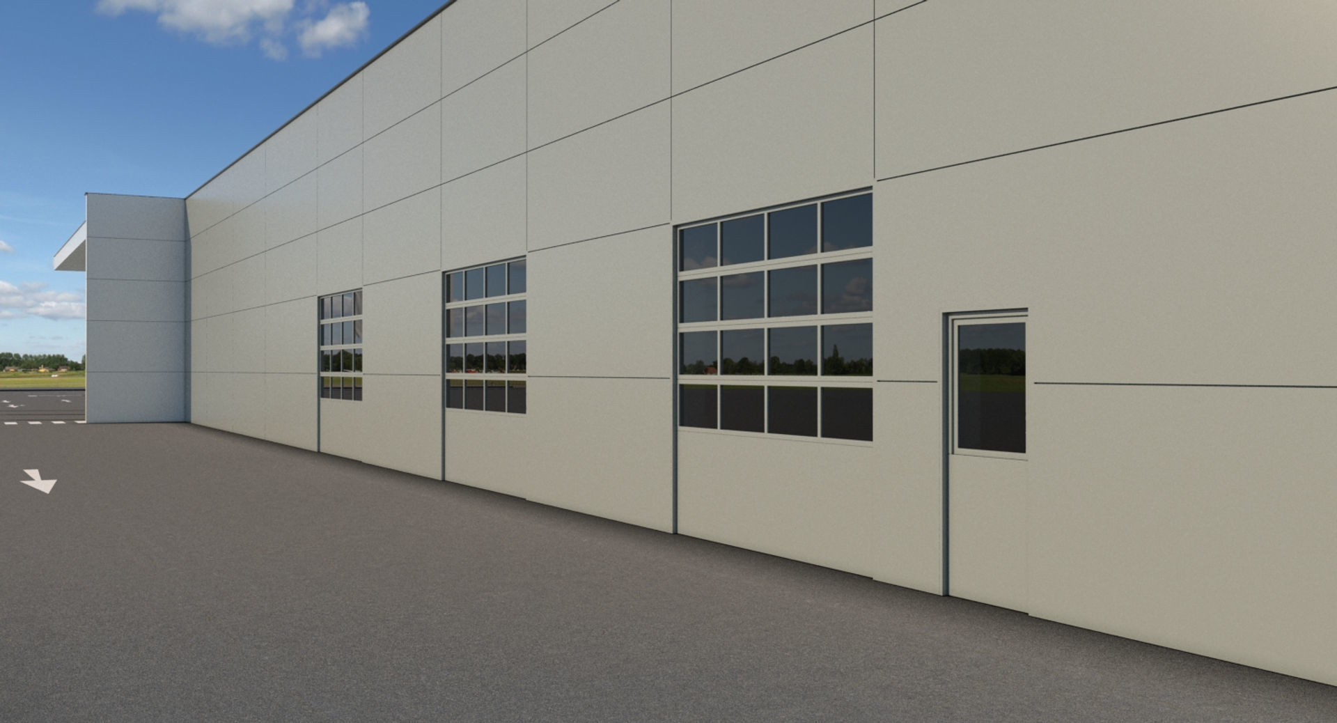 Generic Car Dealership 3D model_15