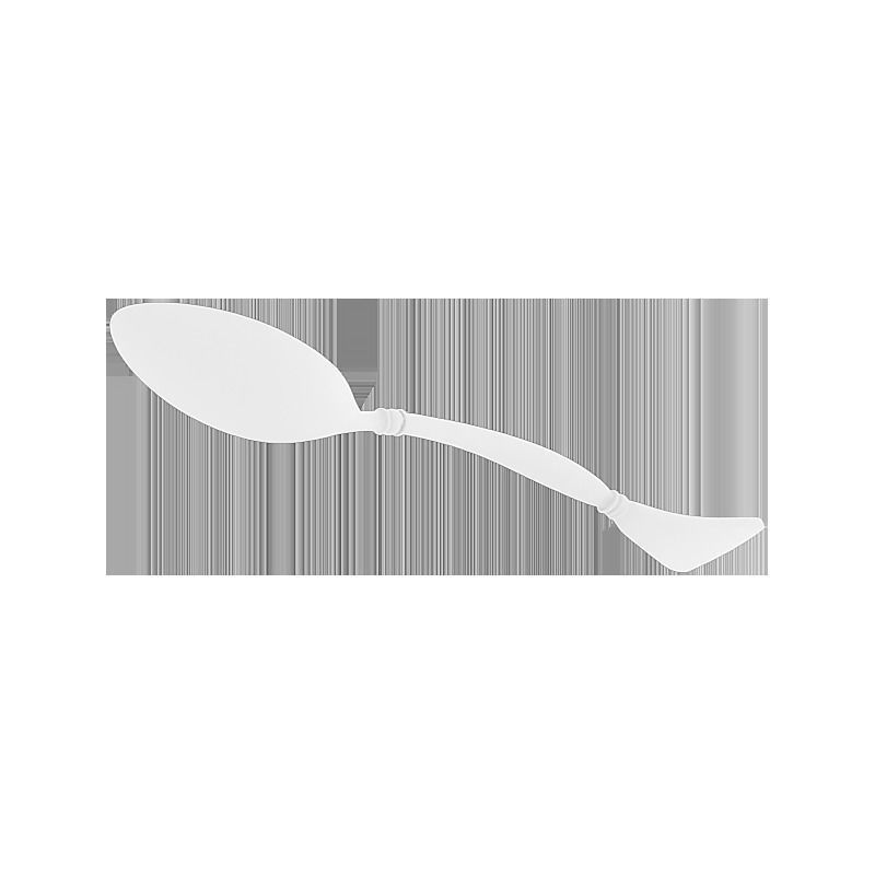 Teaspoon with floral ornament  3D print model_5
