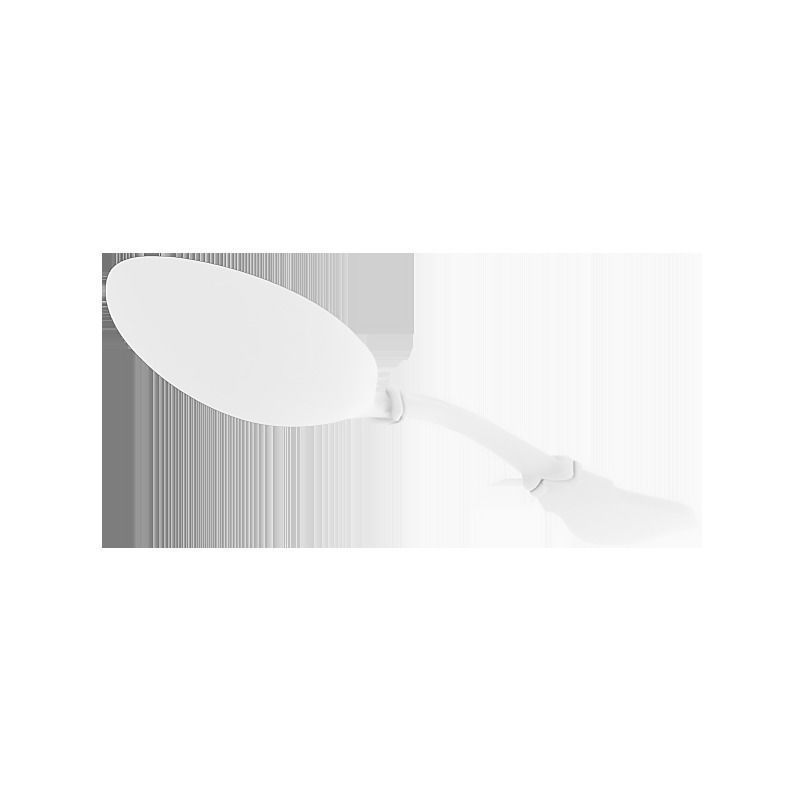 Teaspoon with floral ornament 3D print model_4