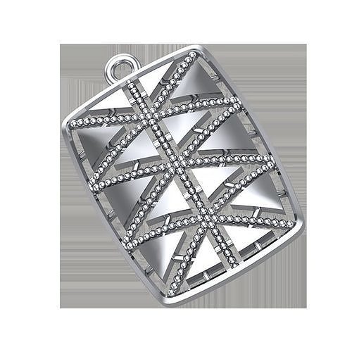 pendant geometry triangles 3D print model