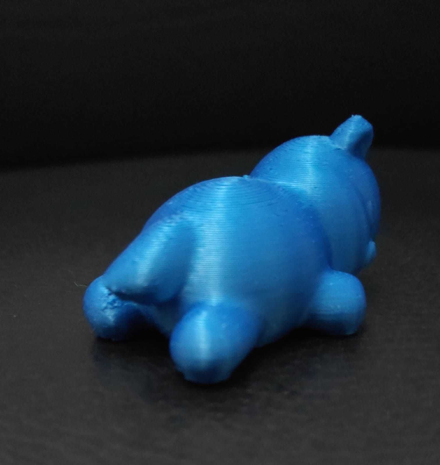 Sleeping Otter 3D print model_10