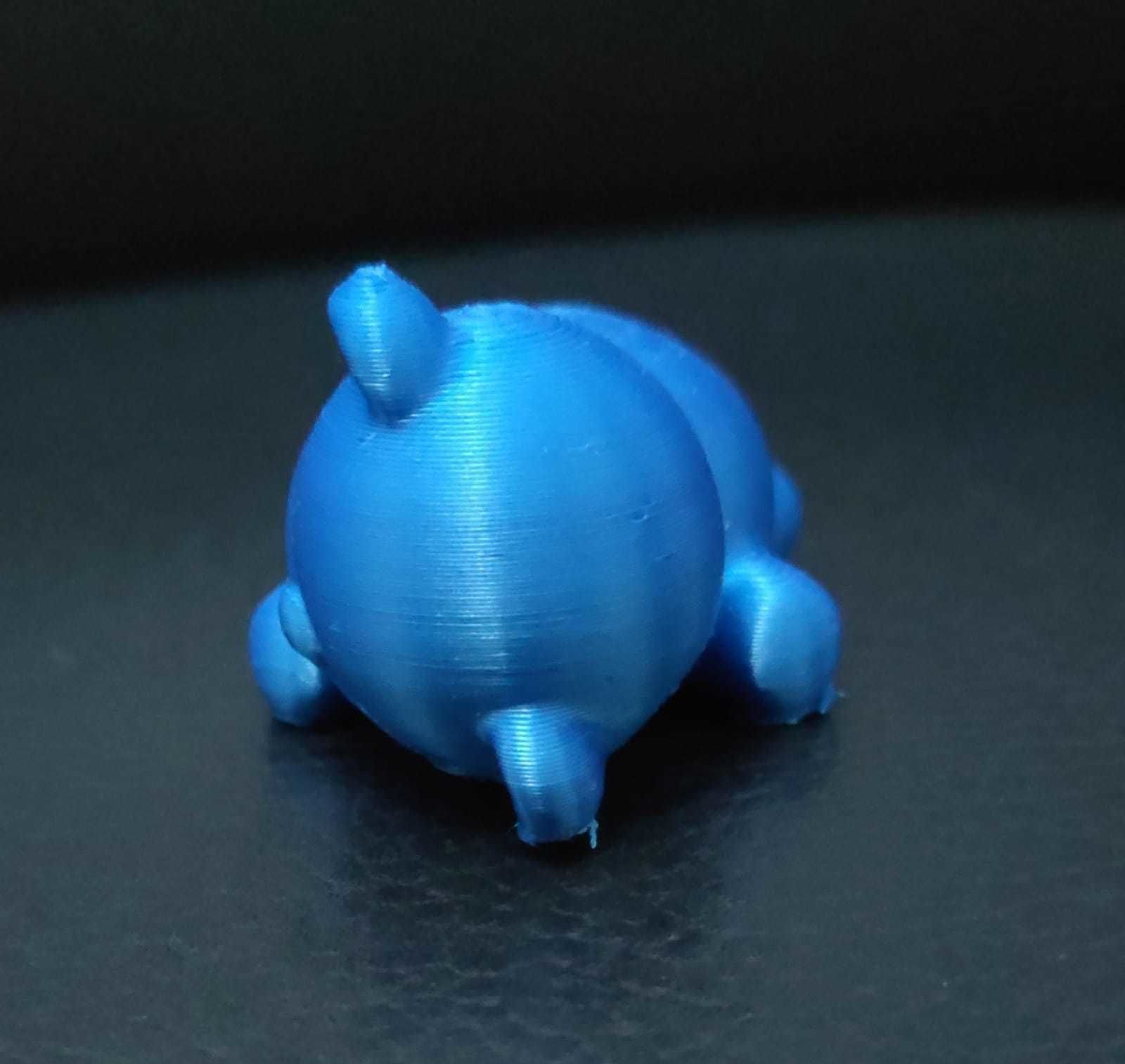Sleeping Otter 3D print model_11