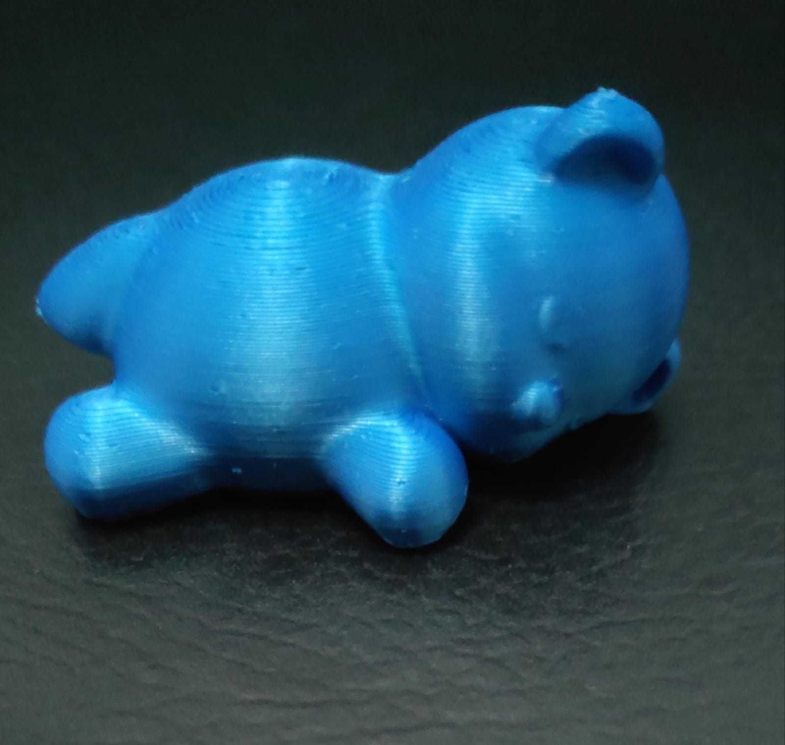 Sleeping Otter 3D print model_4