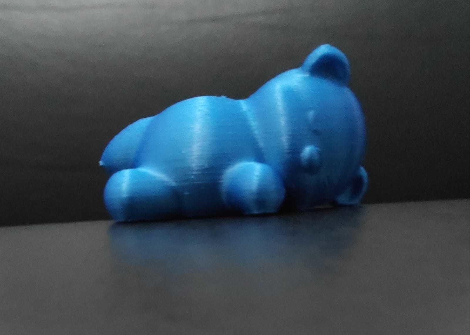 Sleeping Otter 3D print model_3