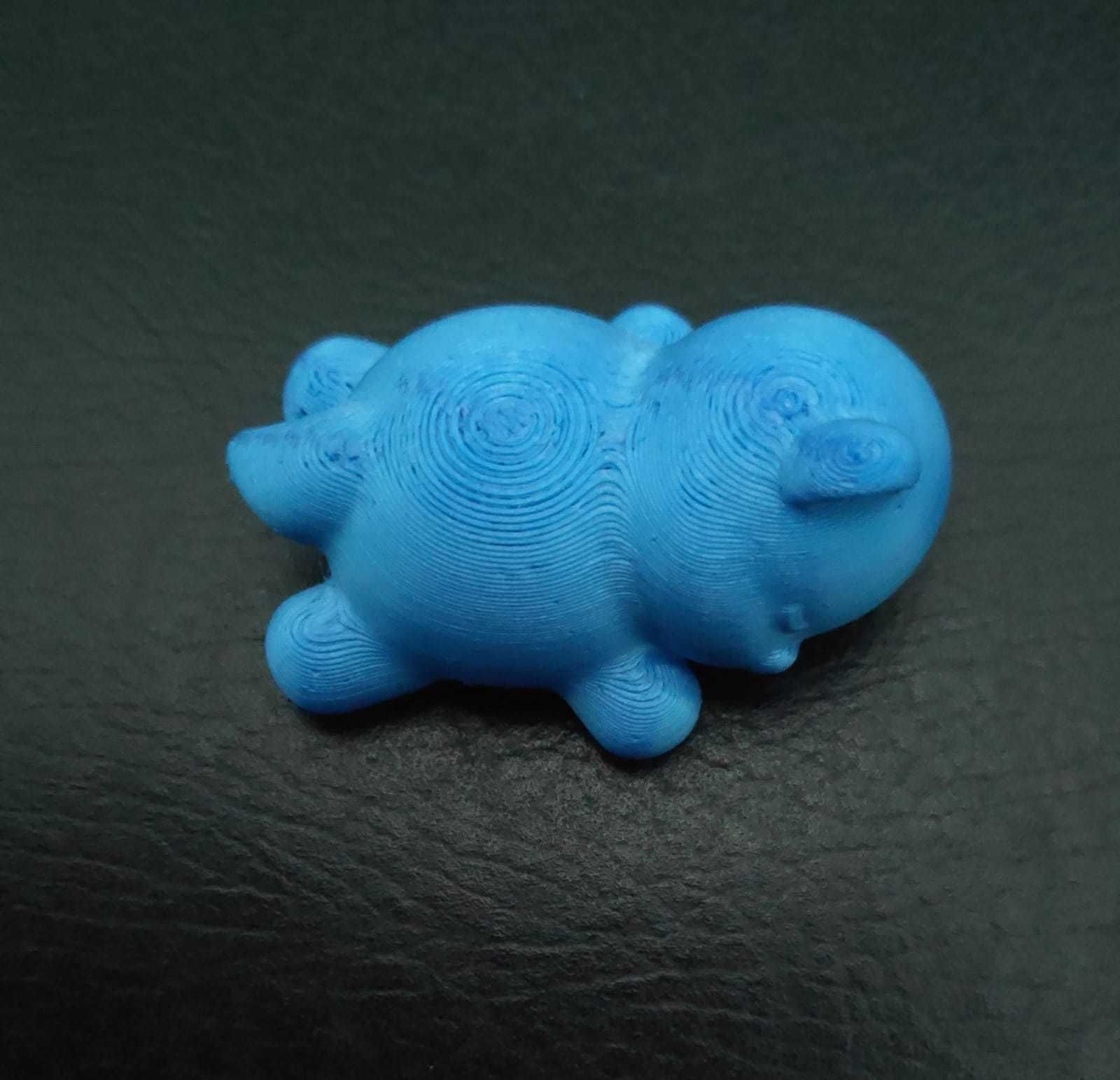 Sleeping Otter 3D print model_5