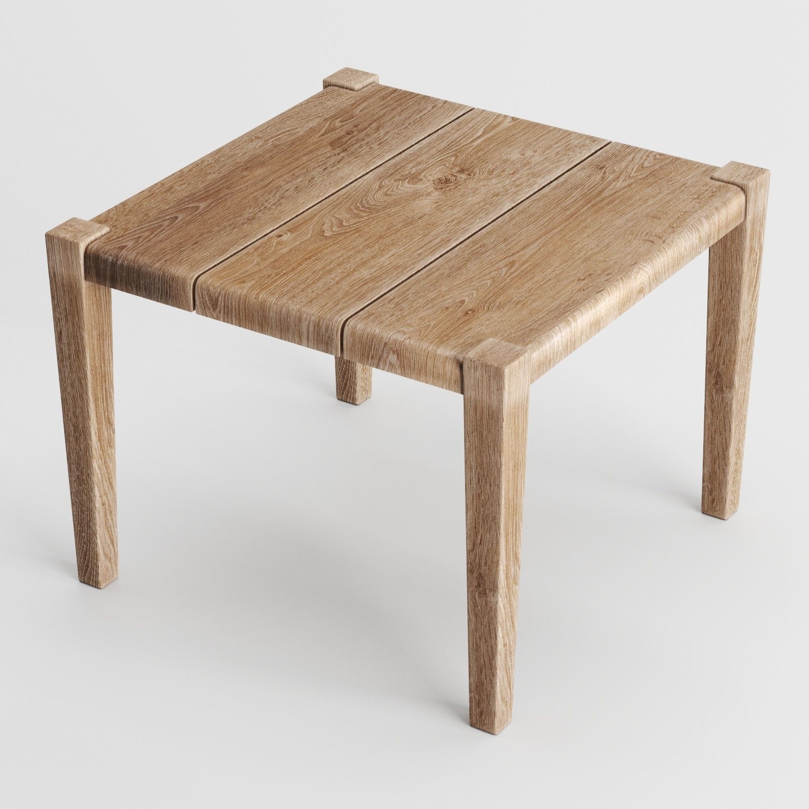 Square coffee table large by GOMMAIRE Free 3D model_3