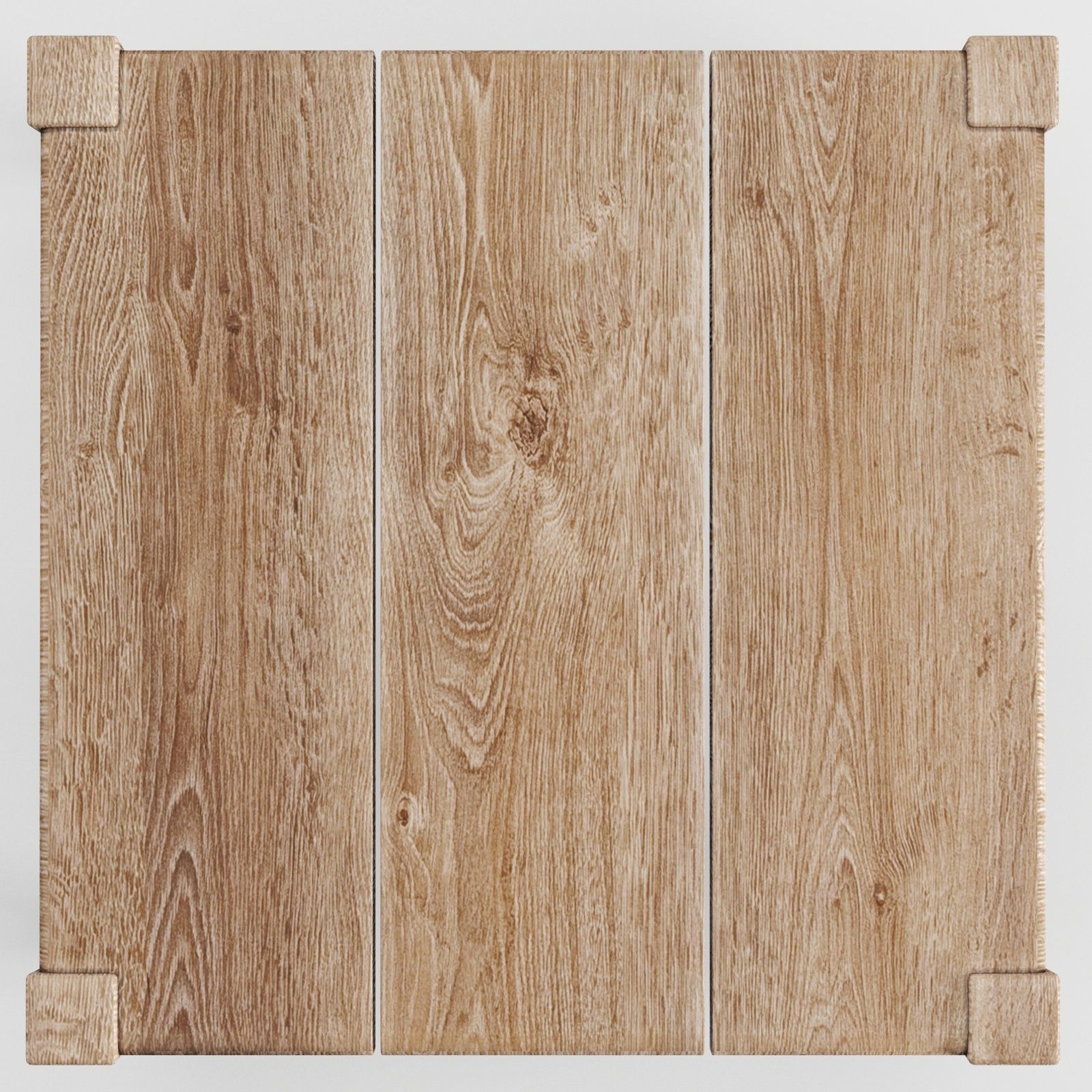 Square coffee table large by GOMMAIRE Free 3D model_5