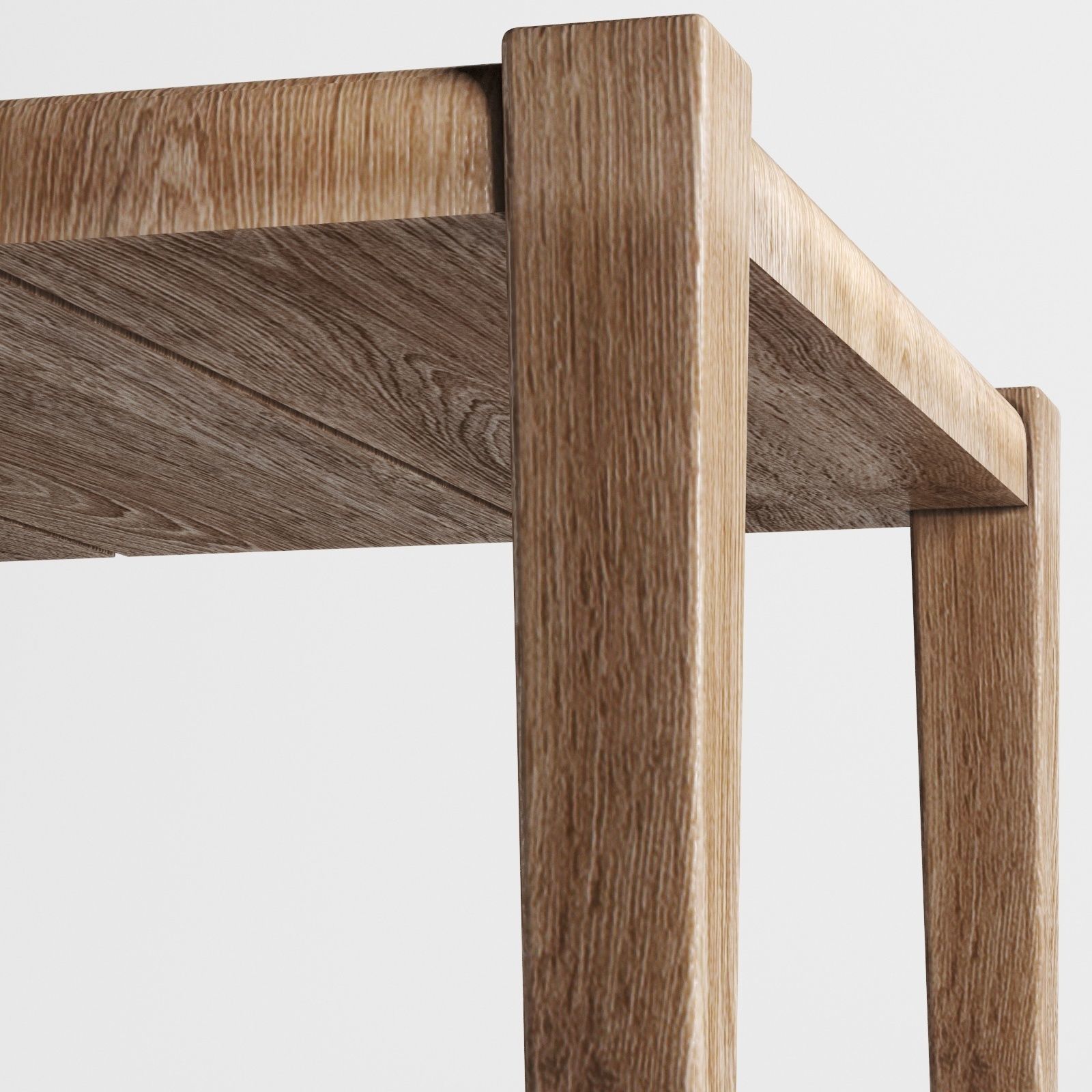 Square coffee table large by GOMMAIRE Free 3D model_4