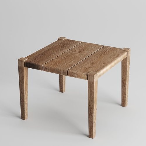 Square coffee table large by GOMMAIRE Free 3D model